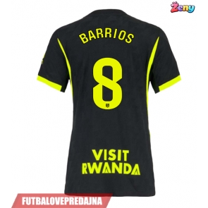 Lacne Ženy Futbalové dres Atletico Madrid Pablo Barrios #8 2026-27 Krátky Rukáv - Preč
